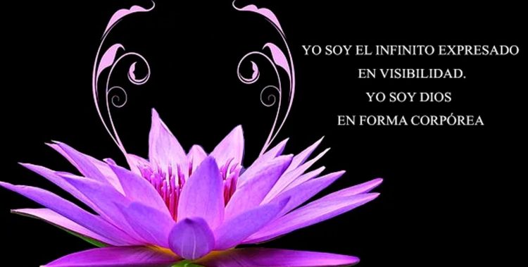 YO SOY EL INFINITO EXPRESADO EN VISIBILIDAD. YO SOY DIOS EN FORMA CORPÓREA